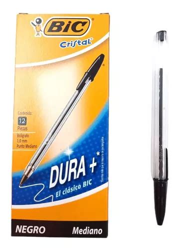 Pluma Bolígrafo Bic Punto Mediano 1 0mm 3 Caja C 12 Pzs C u MercadoLibre