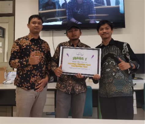 Mahasiswa Teknik Pertanian Dan Biosistem UGM Raih Juara 1 EKRAF