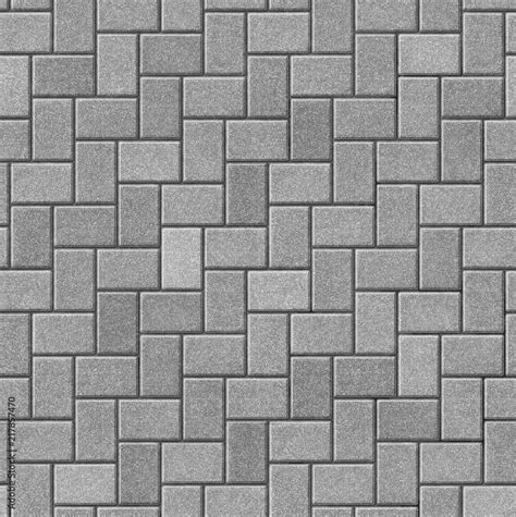 Herringbone Pattern Paving Seamless Texture Stock Illustration Adobe