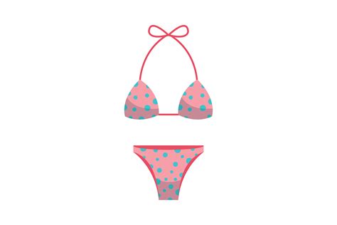 Beach Bikini Vector Icon 2 Graphic By Raysaozora Creative Fabrica