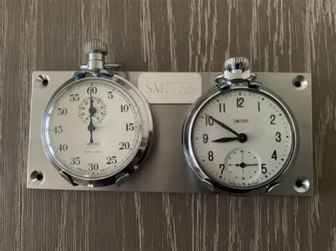 VINTAGE SMITHS STOPWATCH Rally Timer Smiths Watch Dashboard Rally Timer