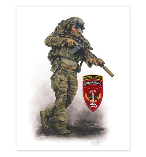 Original Military Art Prints By Prairie Fire Art Company