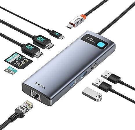 Esta O De Ancoragem Para Laptop Monitor Duplo Base Usb C Em