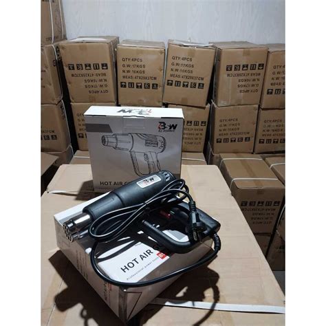 Jual Bsw Heat Gun Air Hot Gun Panas Pemanas Segel Sticker Plastik Panas Pistol Angin Panas