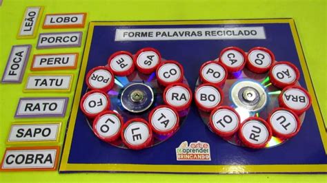 Material Ludico - Material Lúdico para Alfabetização - SÓ ESCOLA