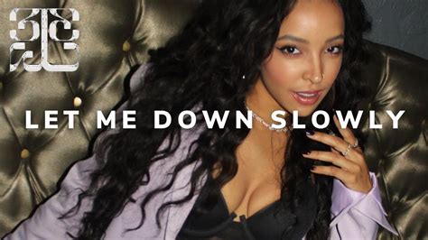 Tinashe Let Me Down Slowly Lyric Video YouTube