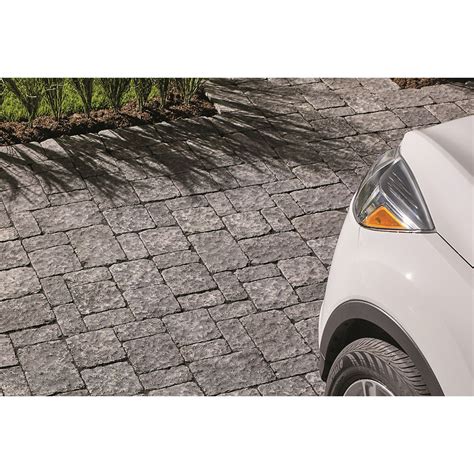 Oldcastle Marseilles Paver Small 3.5x7 Rockland Black | The Home Depot ...