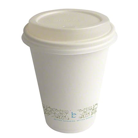 Better Earth Compostable Single Wall Hot Cup 12 Oz Twin Ports Paper