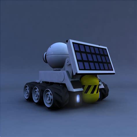 Planet 51 Rover Robot Model | Robot, Planets, Blender models