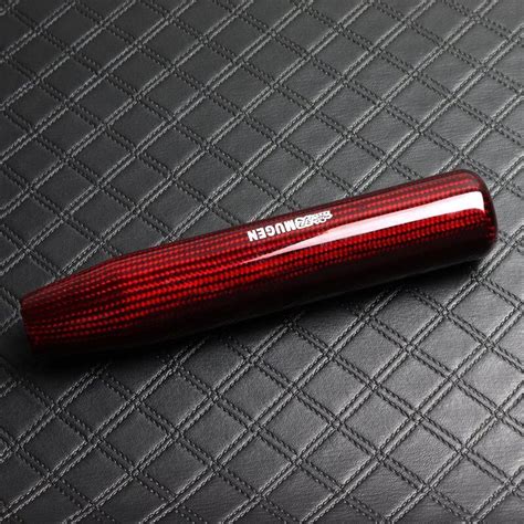 Jdm Mugen Shift Knob For Honda Rsx Civic Type R S Cm Red Carbon