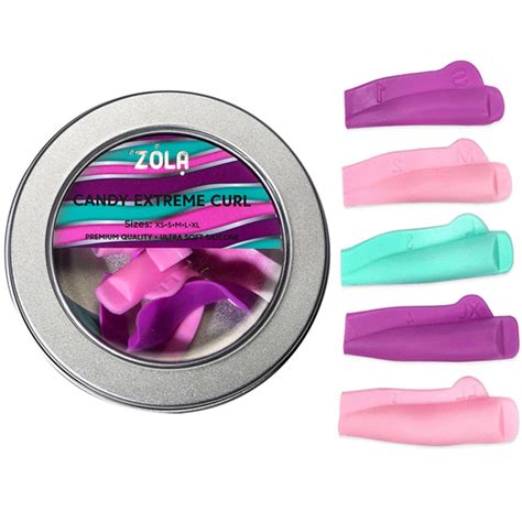 ZOLA Candy extreme curl Валики для ламинирования ресниц для ...