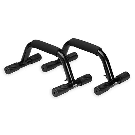 Athletic Works Push Up Bars Pair Sturdy Push Up Stands Black