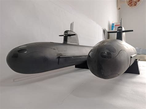 MODELISMO Submarino de Propulsão Nuclear Brasileiro SN BR feito