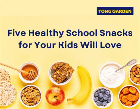 Five Healthy School Snacks for Your Kids Will Love - Social Social ...