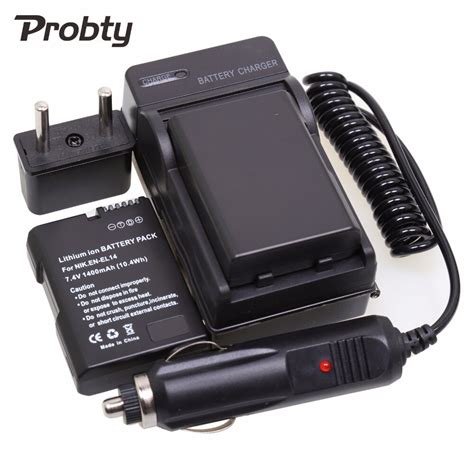 Probty Pcs En El Enel Battery Charger Plug Adapter For Nikon