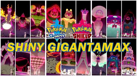 How To Get Shiny Promoted Gigantamax Pokemon In Pokemon Sword And