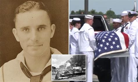 Navy Sailor Killed At Pearl Harbor Finally Laid To Rest Daily Mail Online