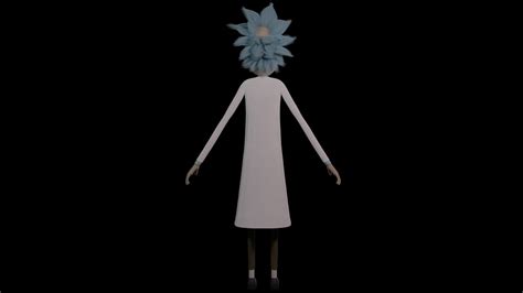 Rick Sanchez 3D Model Rigged CGTrader