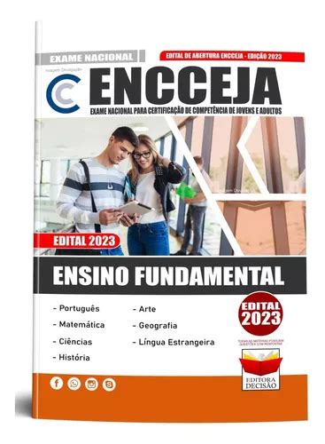 Apostila Encceja 2023 Ensino Fundamental nível Fundamental