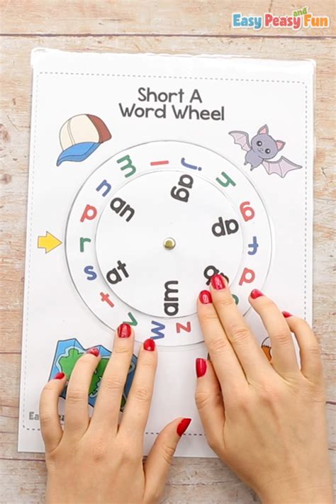 Word Wheel Template Printable Cvc Activity Teacher Made | The Best Porn Website