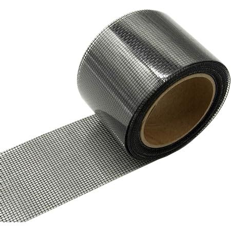 By RHO Window Screen Repair Kit Black XL 15FT 3 Layer Strong