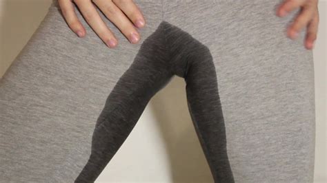 Cumming And Pissing In My Gray Leggings Pantyhose Porn By FapHouse XHamster