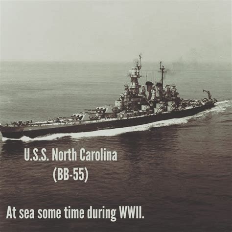 navy uss north carolina bb   proudly   showboat
