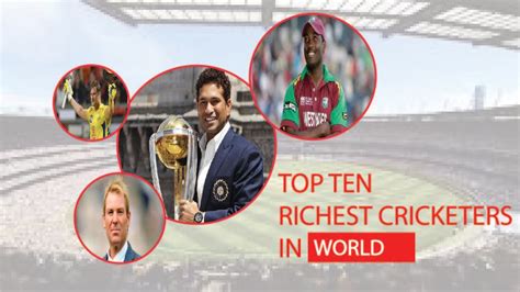 Top Ten Richest Cricketers In World YouTube