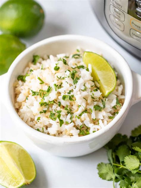 Instant Pot Cilantro Lime Rice Easy Copycat Chipotle Recipe