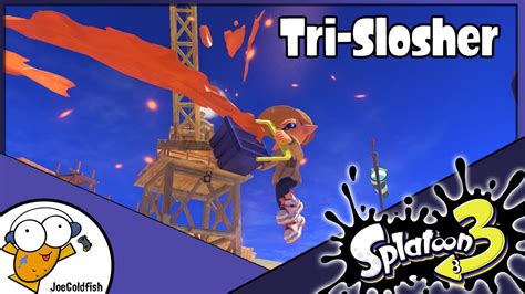 Tri Slosher Weapon Showcase Splatoon Youtube