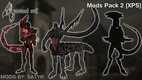 RE4 Satyr S Mods Pack 2 XPS Models By 972oTeV On DeviantArt