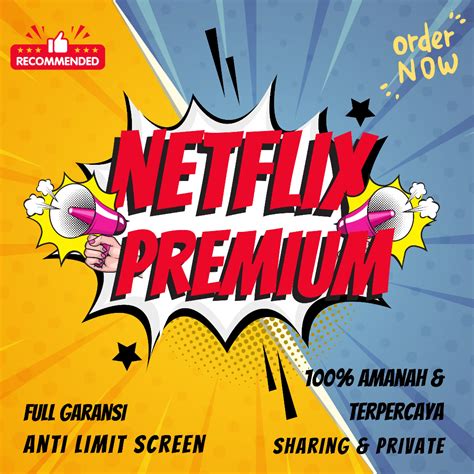 Jual Netflix Premium Full Garansi Dan Anti Hold Shopee Indonesia