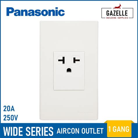 Panasonic Wide Series Aircon Tandem Outlet W Ground Shopee Philippines