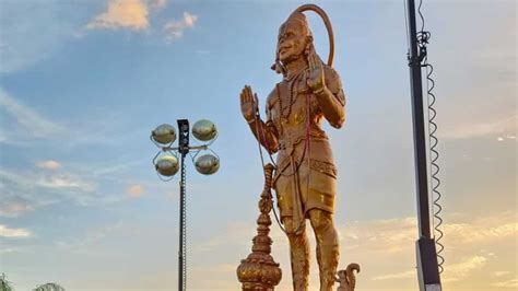 Watch Lord Hanumans 90 Foot Statue Unveiled In Texas Third Tallest