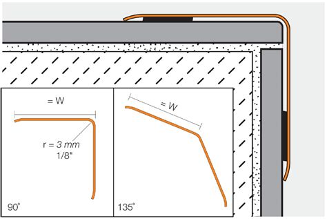 Schluter Eck K Heavy Duty Corners For Walls Profiles Schluter Ca