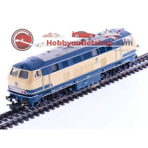 Schaal H0 Märklin 3074 DB Diesel loc BR216 #2132