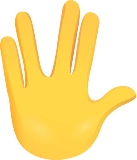 Vulcan Salute Emoji Emoji Download For Free Iconduck