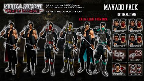 Mk Deadly Alliance Mavado Xps By 972otev On Deviantart