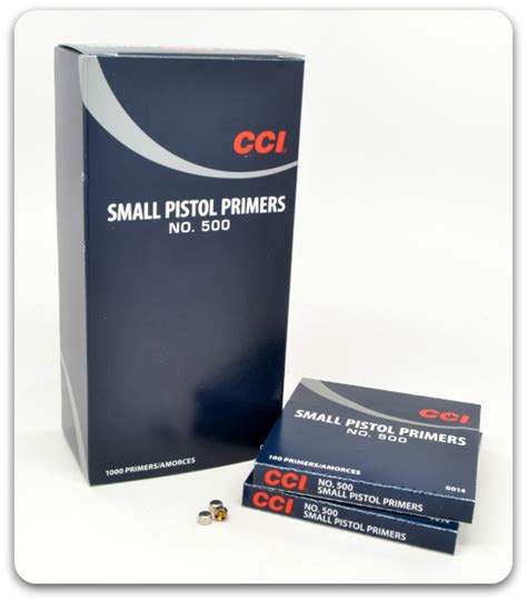 Cci Small Pistol Primer Box