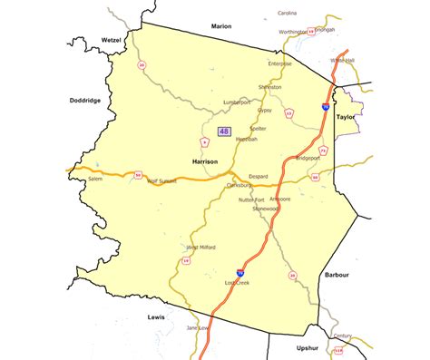 West Virginia Legislatures District Maps