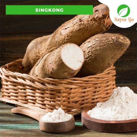 Jual Singkong 950 1000 Gram Fresh Umbi Ubi Kayu Ketela Pohon Cassava