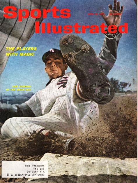 Sports Illustrated Magazine Baseball Luis Aparicio Chicago White