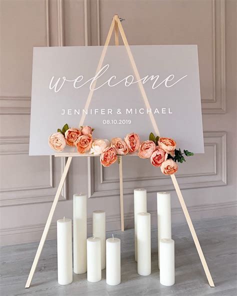 Acrylic Welcome Sign Frosted Acrylic Wedding Sign Wedding Etsy