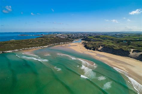 Crantock Beach | Aerial Cornwall