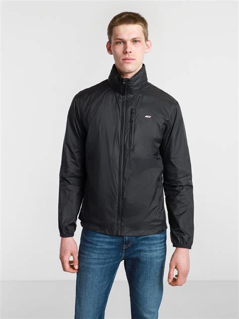 Ветровка Tommy Hilfiger MW0MW18395-BDS для мужчин, цвет: Чёрный ...
