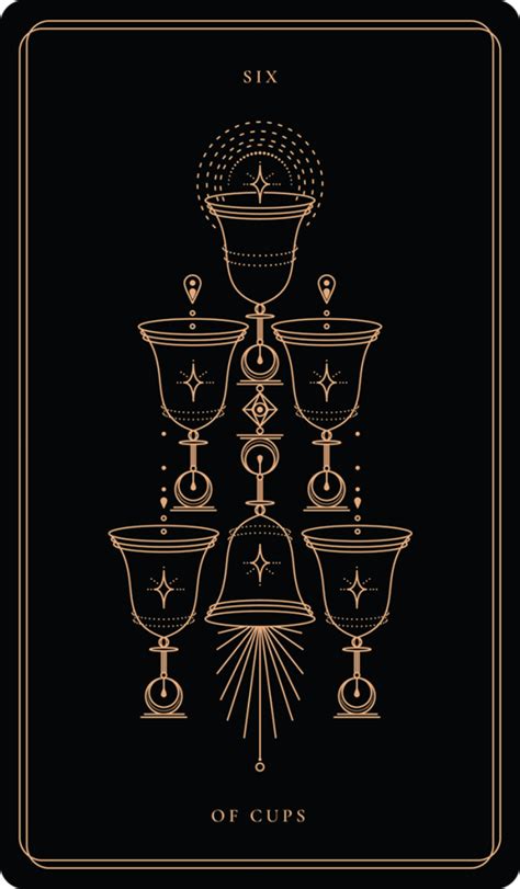 Six Of Cups Tarot Card Meaning And Description