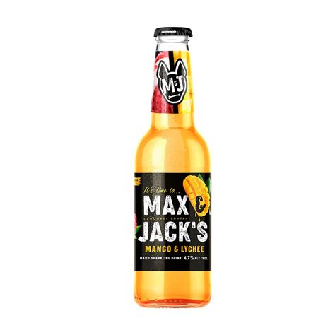 Пивной напиток, Max Jack’s, манго/личи, 4,7%, 0,4 л - купить в интернет ...