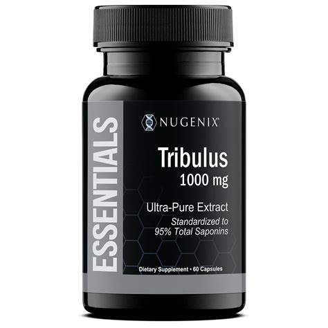 Tribulus Terrestris Nugenix - Nugenix Essentials Tribulus Terrestris Extract - 1000mg High Potency ...