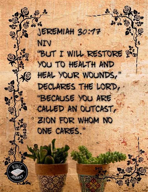 Jeremiah Niv Picture Bible Verse Ourbiblejourney