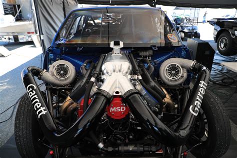 Twin Turbo Drag Car